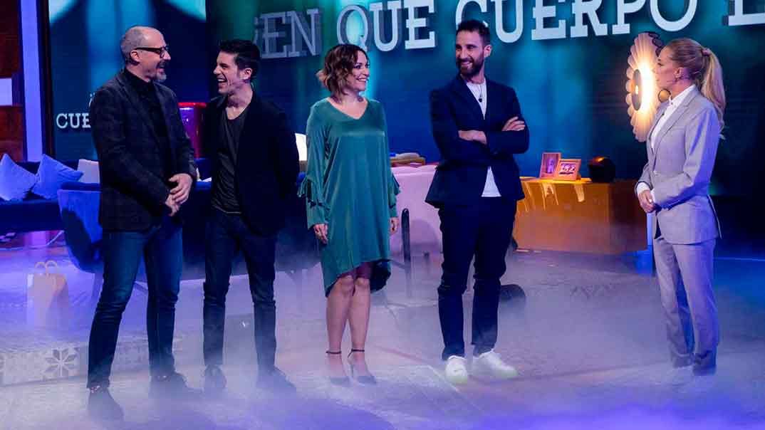 Fele Martínez, Alejo Sauras, y Cristina Plazas invitados de Dani Rovira en 'La Noche D' © Raquel Rodríguez/RTVE