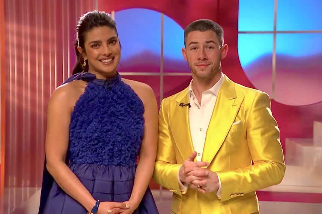 Priyanka Chopra y Nick Jonas - Nominados Oscar 2021 © FOLLETO / AMPAS