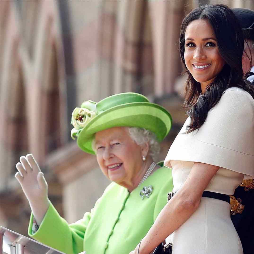 Reina Isabel II y Meghan Markle © theroyalfamily/Instagram