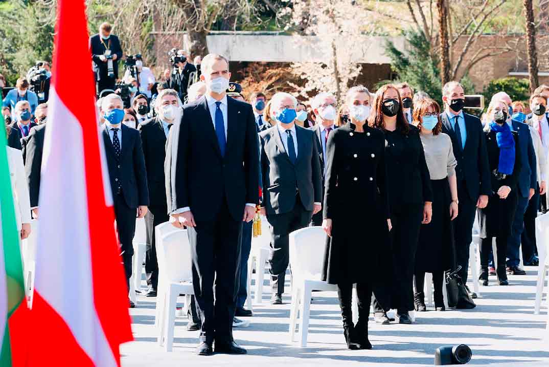 Reyes Felipe y Letizia - Homenaje Víctimas del Terrorismo © Casa S.M. El Rey