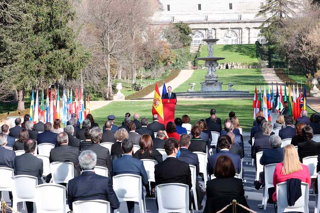 Reyes Felipe y Letizia - Homenaje Víctimas del Terrorismo © Casa S.M. El Rey