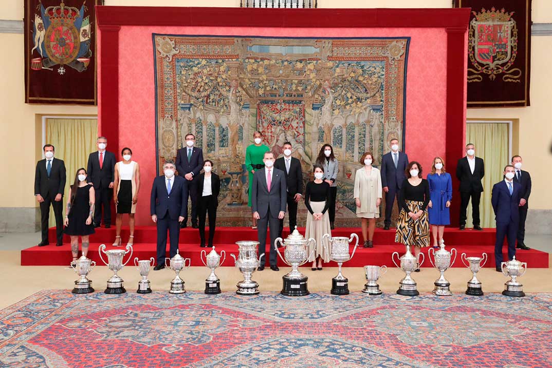  Reyes Felipe y Letizia entregan los Premios Nacionales del Deporte 2018 © Casa S.M. El Rey