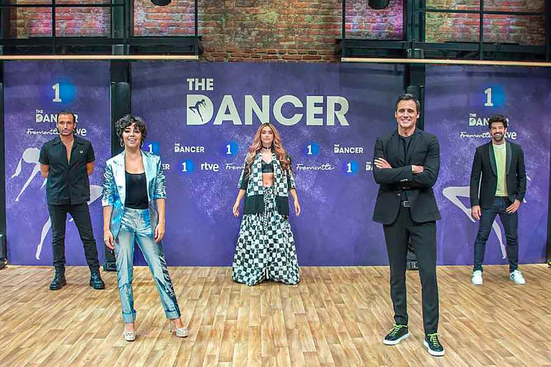 Sandra Cervera, Rafa Méndez, Lola Índigo, Miguel Ángel Muñoz e Ion Aramendi - The Dancer © RTVE