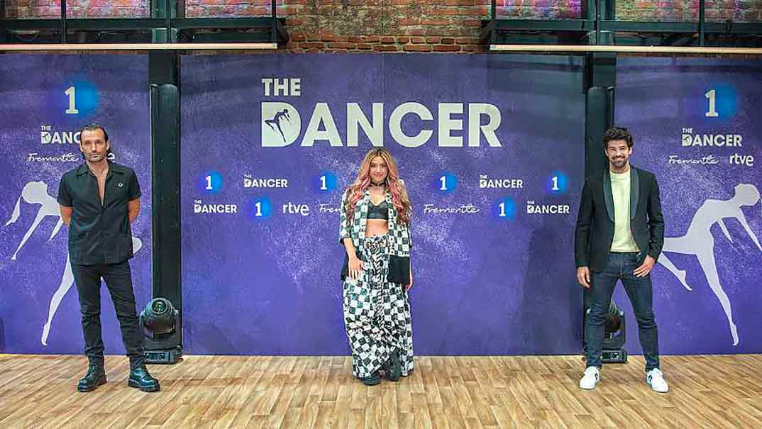 Rafa Méndez, Lola Índigo y Miguel Ángel Muñoz - The Dancer © RTVE