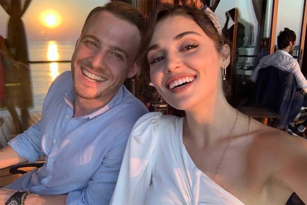 Hande Erçel y Kerem Bürsin confirman su relación en Maldivas