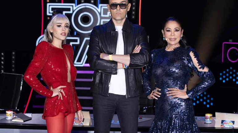Isabel Pantoja recupera la sonrisa en ‘Top Star. ¿Cuánto vale tu voz?’
