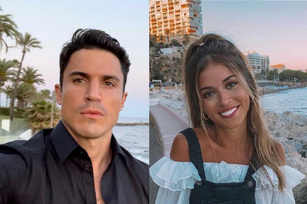 Álex González pillado con su nueva novia, la influencer Rocío Camacho