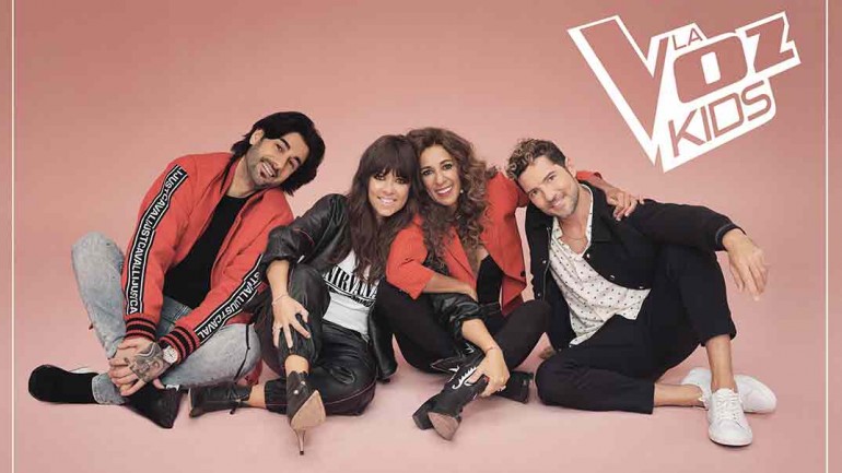 Vuelve ‘La Voz Kids’ con David Bisbal, Rosario Flores, Vanesa Martín y Melendi