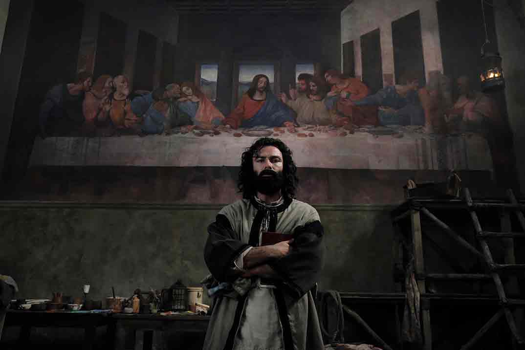 Aidan Turner es Leonardo © RTVE/FABIO LOVINO