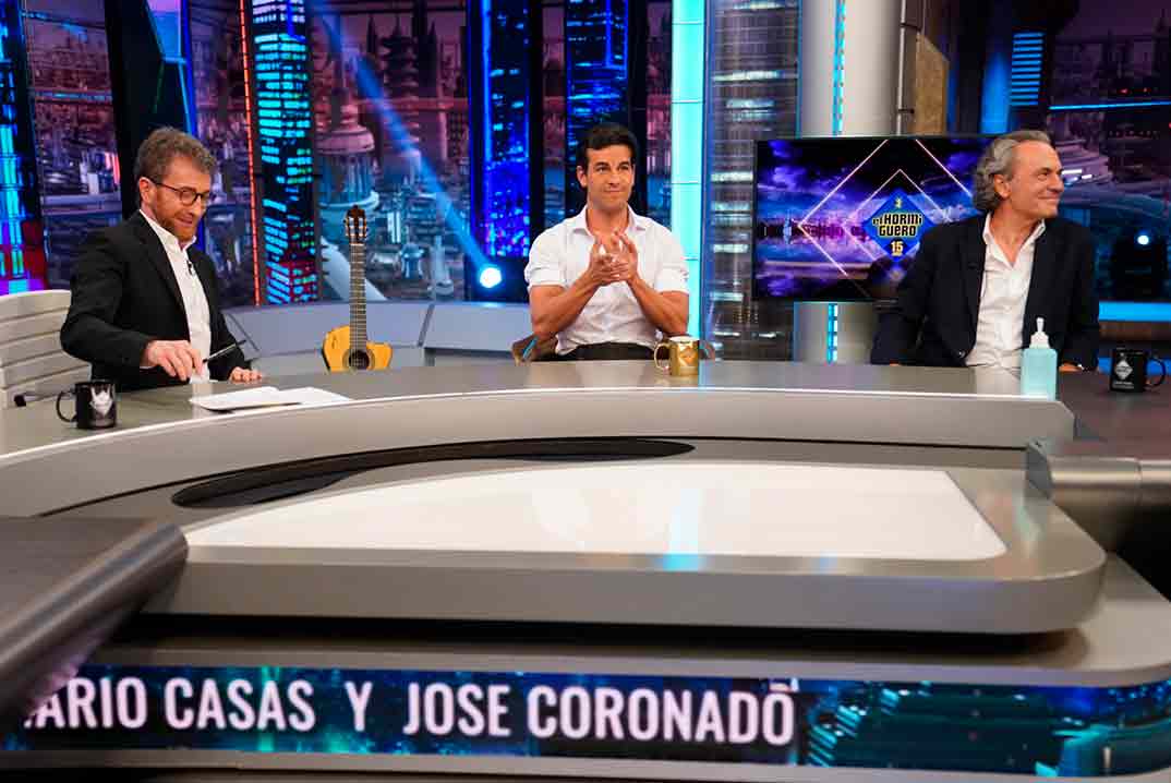 Mario Casas y José Coronado - El Hormiguero © Antena 3