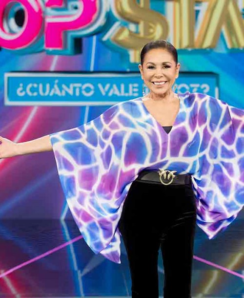 Isabel Pantoja sorprende con su nueva imagen en la presentación de ‘Top Star’