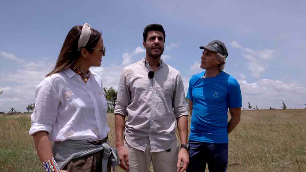 Paula Echevarría, Miguel Torres, Jesús Calleja - Planeta Calleja © Mediaset