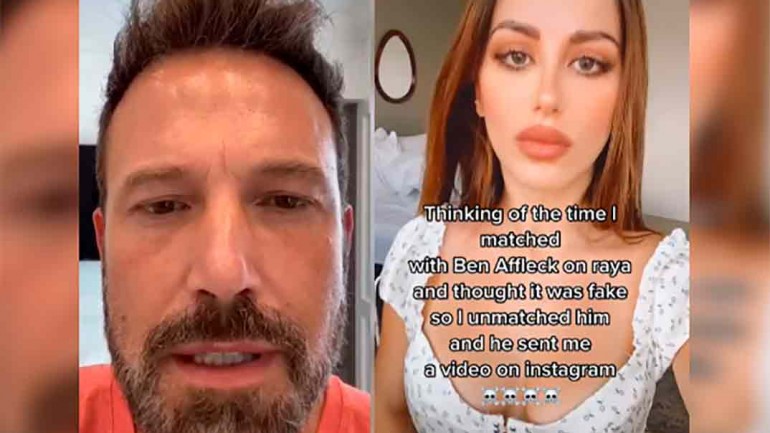 Ben Affleck envía un vídeo a una chica que no quiso hablarle por una ‘app’ de citas