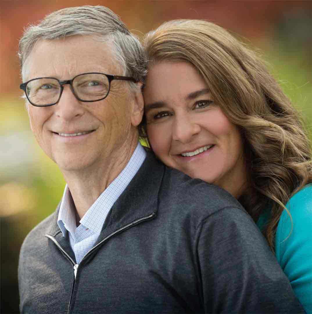 Bill Gates y Melinda Gates © Instagram