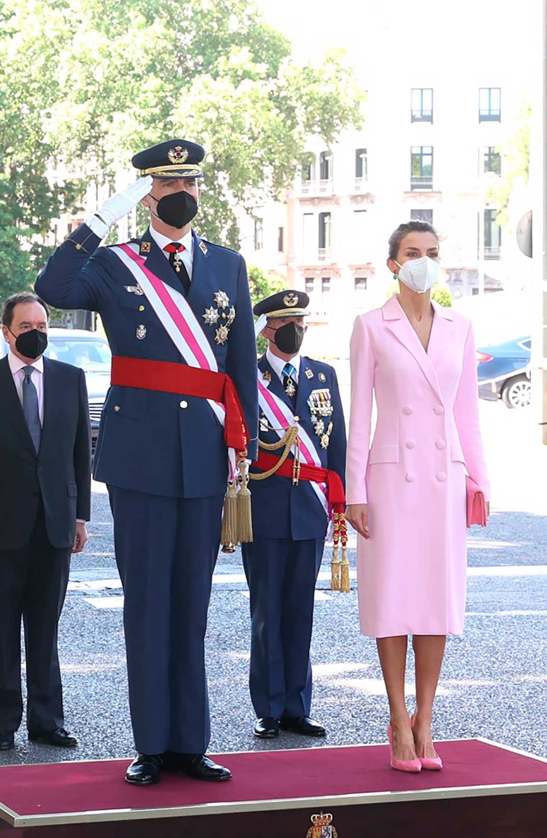 Reyes Felipe y Letizia - Día de las Fuerzas Armadas © Casa S.M. El Rey