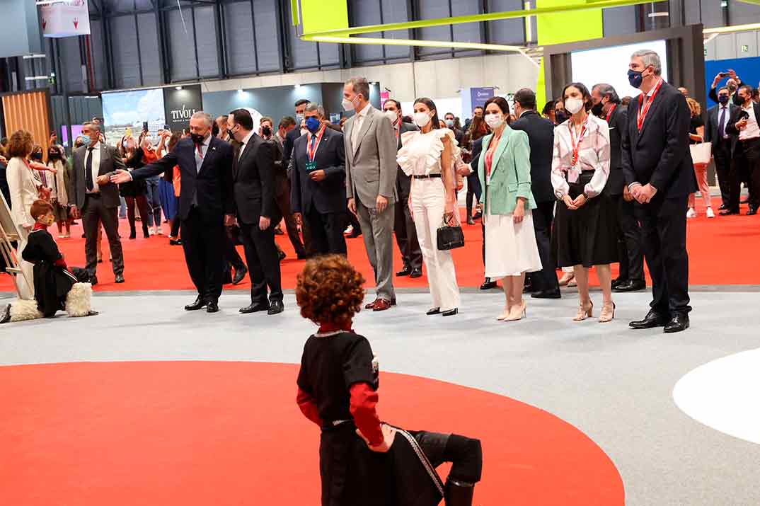 Reyes Felipe y Letizia - FITUR 2021 © Casa S.M. El Rey