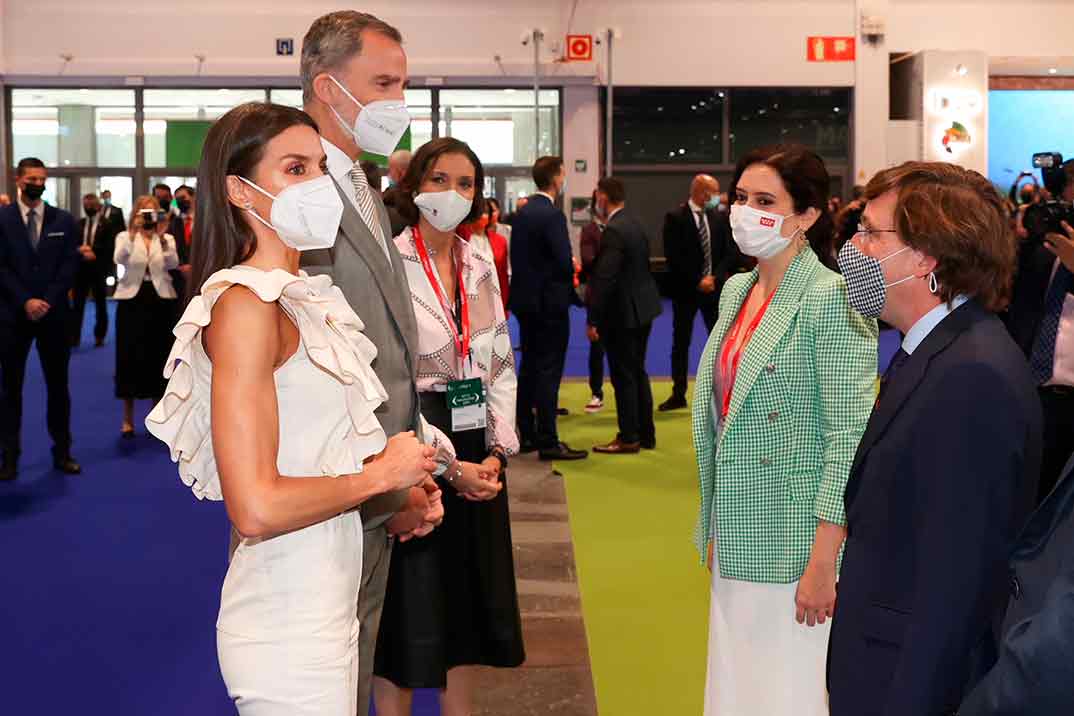 Reyes Felipe y Letizia - FITUR 2021 © Casa S.M. El Rey