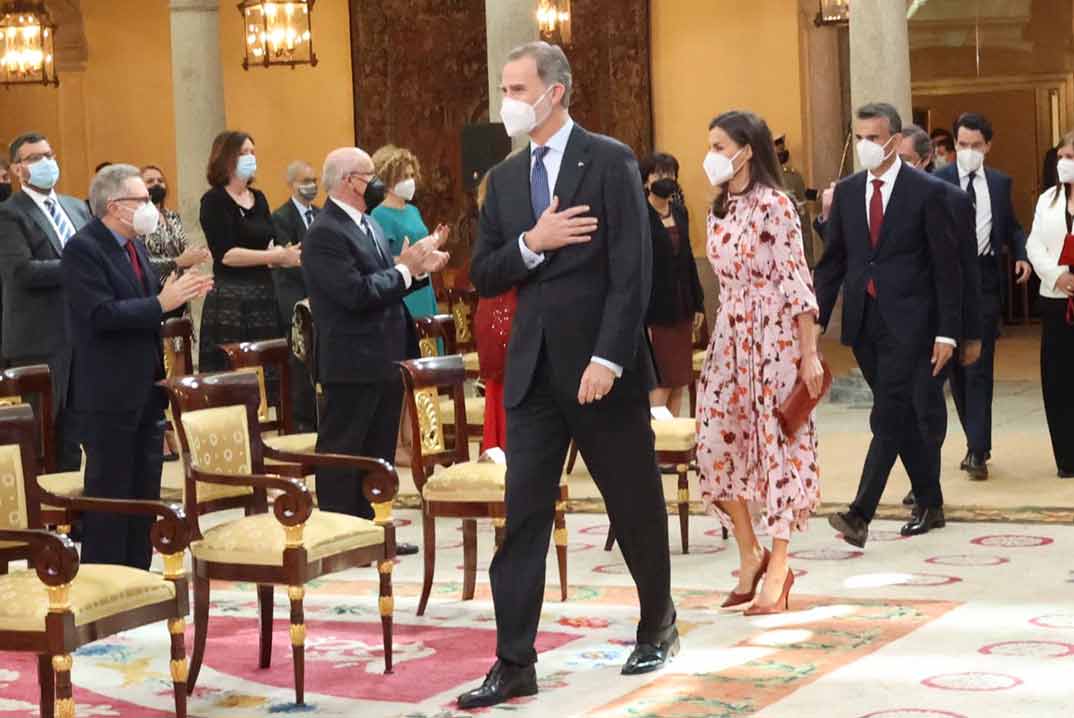 Reyes Felipe y Letizia - Premios Nacionales de Investigación 2020© Casa S.M. El Rey