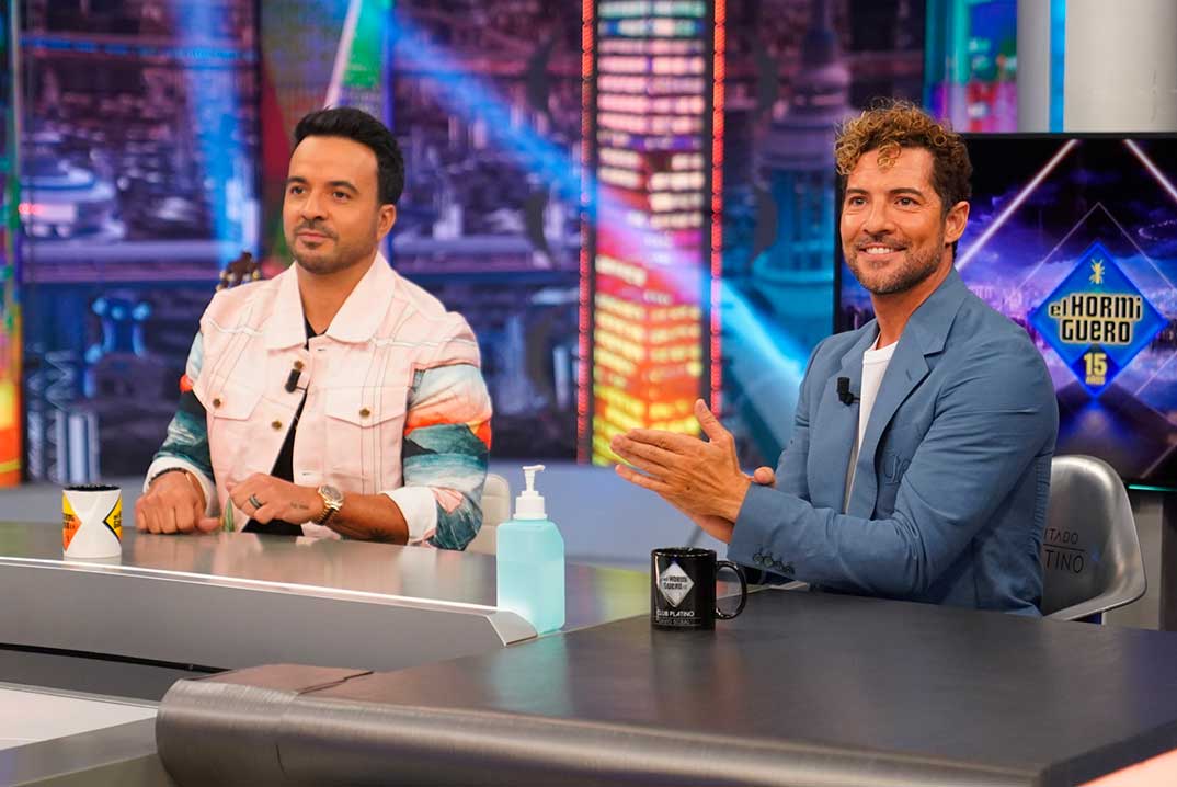 David Bisbal y Luis Fonsi - El Hormiguero © Antena 3