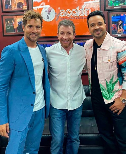 David Bisbal y Luis Fonsi revelan cómo nació su amistad