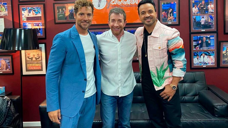 David Bisbal y Luis Fonsi revelan cómo nació su amistad