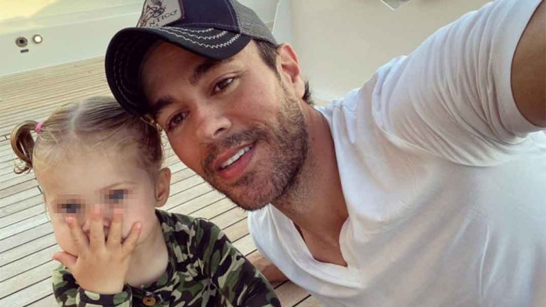 Enrique Iglesias muestra cómo ha crecido su pequeña Mary