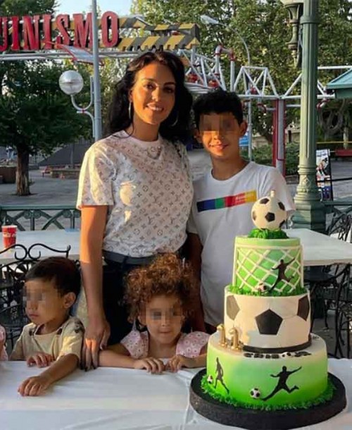 Georgina Rodríguez alquila el parque de atracciones para celebrar el cumpleaños de Cristiano Jr