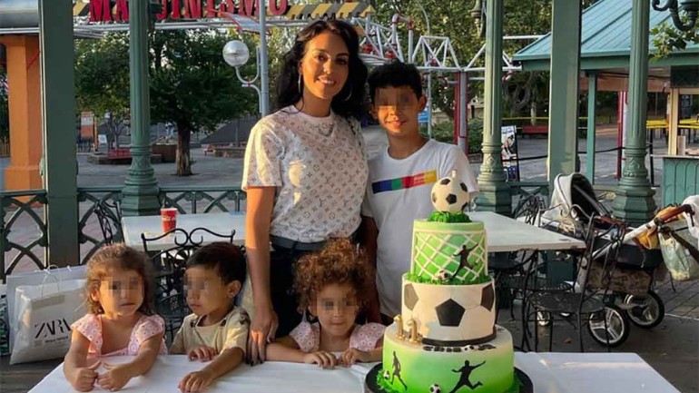 Georgina Rodríguez alquila el parque de atracciones para celebrar el cumpleaños de Cristiano Jr