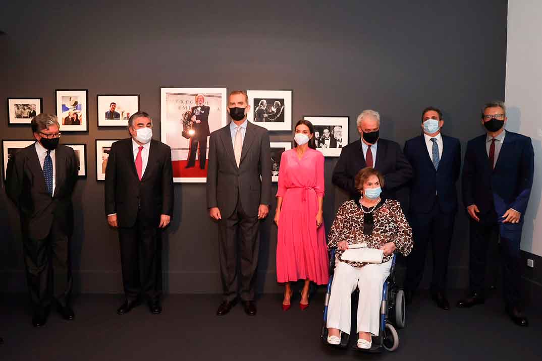 Reyes Felipe y Letizia - Exposición Luis García Berlanga © Casa S.M. El Rey 