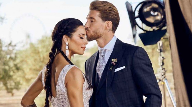 Las románticas palabras de Sergio Ramos a Pilar Rubio en el aniversario de su boda
