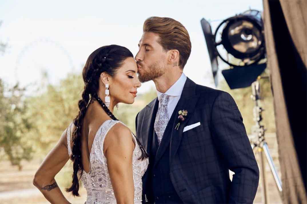 Las románticas palabras de Sergio Ramos a Pilar Rubio en el aniversario de su boda