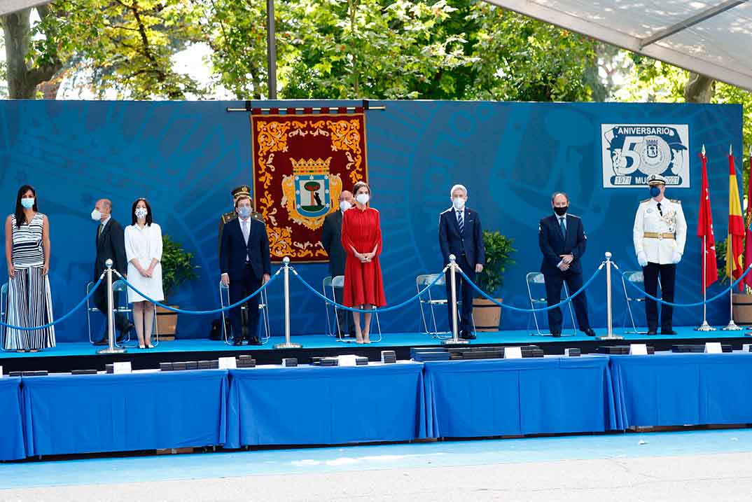 Reina Letizia - Patrón de la Policía Municipal de Madrid © Casa S.M. El Rey