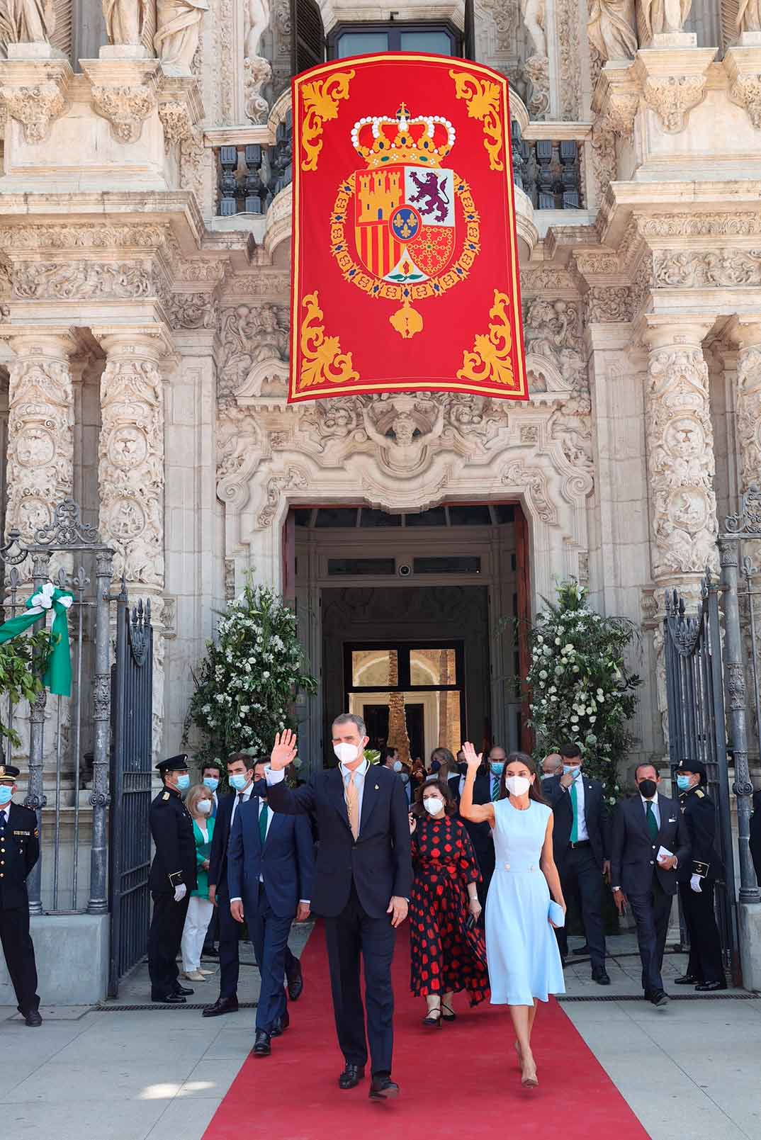 Reyes Felipe y Letizia - Medalla de Honor de Andalucía © Casa S.M. El Rey