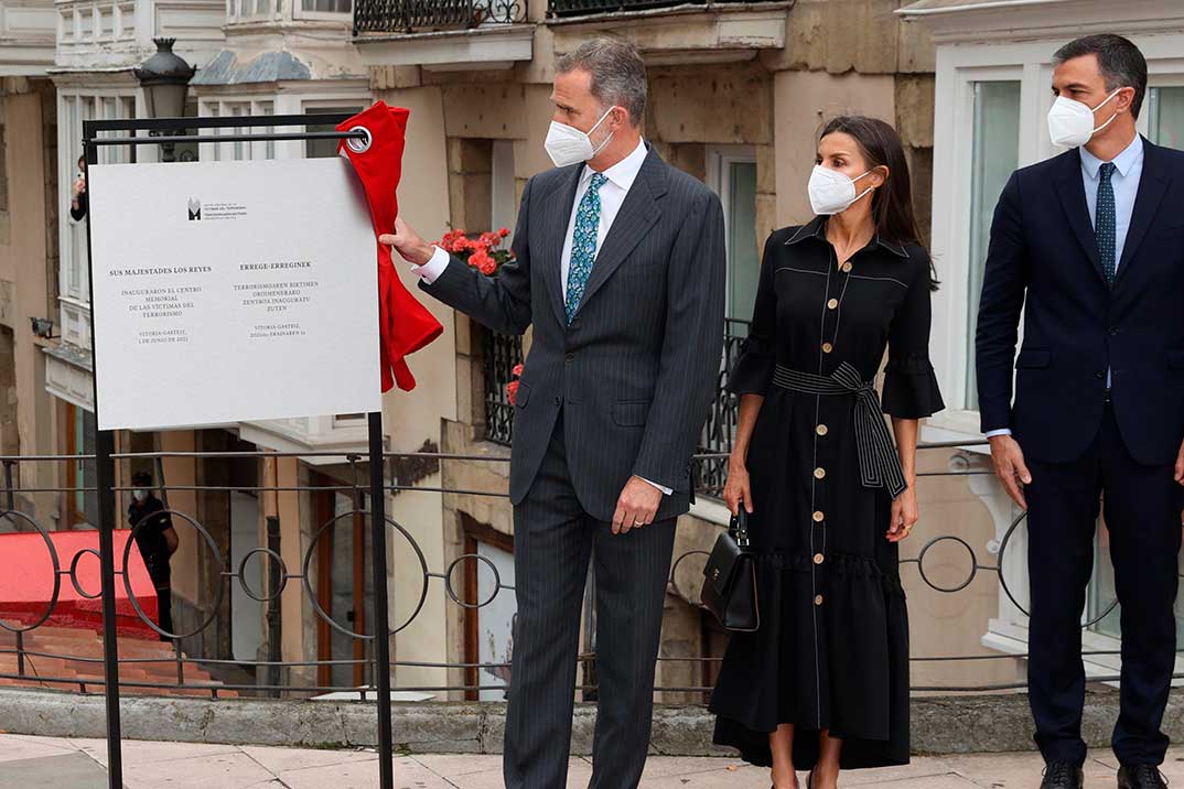 Reyes Felipe y Letizia - Inauguración del Centro Memorial de las Víctimas del Terrorismo © Casa S.M. El Rey