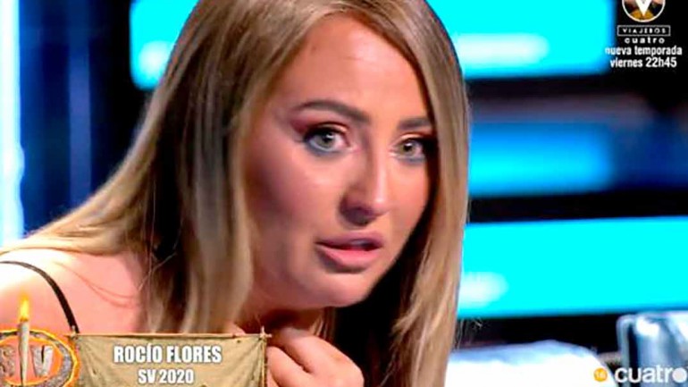 Rocío Flores se emociona al defender a Olga Moreno