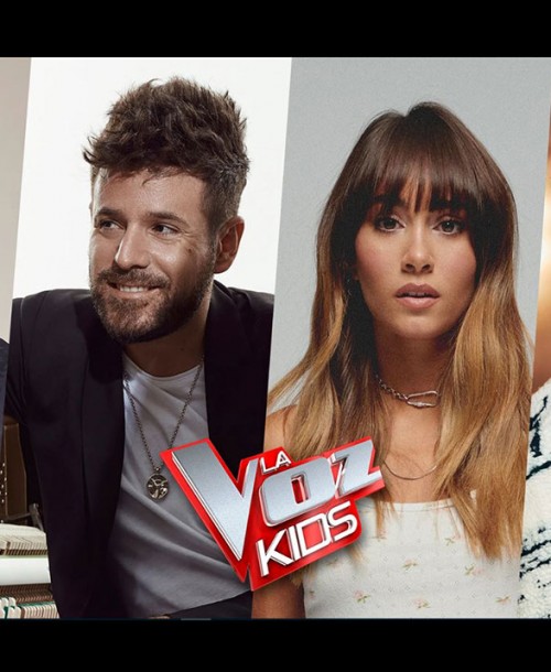 Aitana, David Bisbal, Pablo López y Sebastián Yatra serán los coaches de la próxima edición de ‘La Voz Kids’