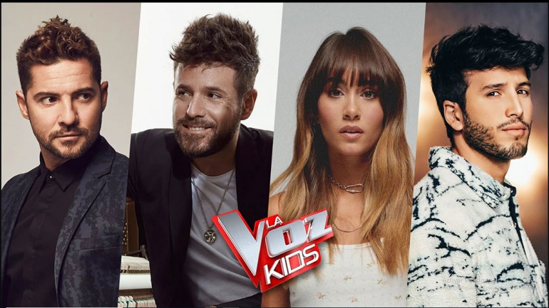 Aitana, David Bisbal, Pablo López y Sebastián Yatra serán los coaches de la próxima edición de ‘La Voz Kids’