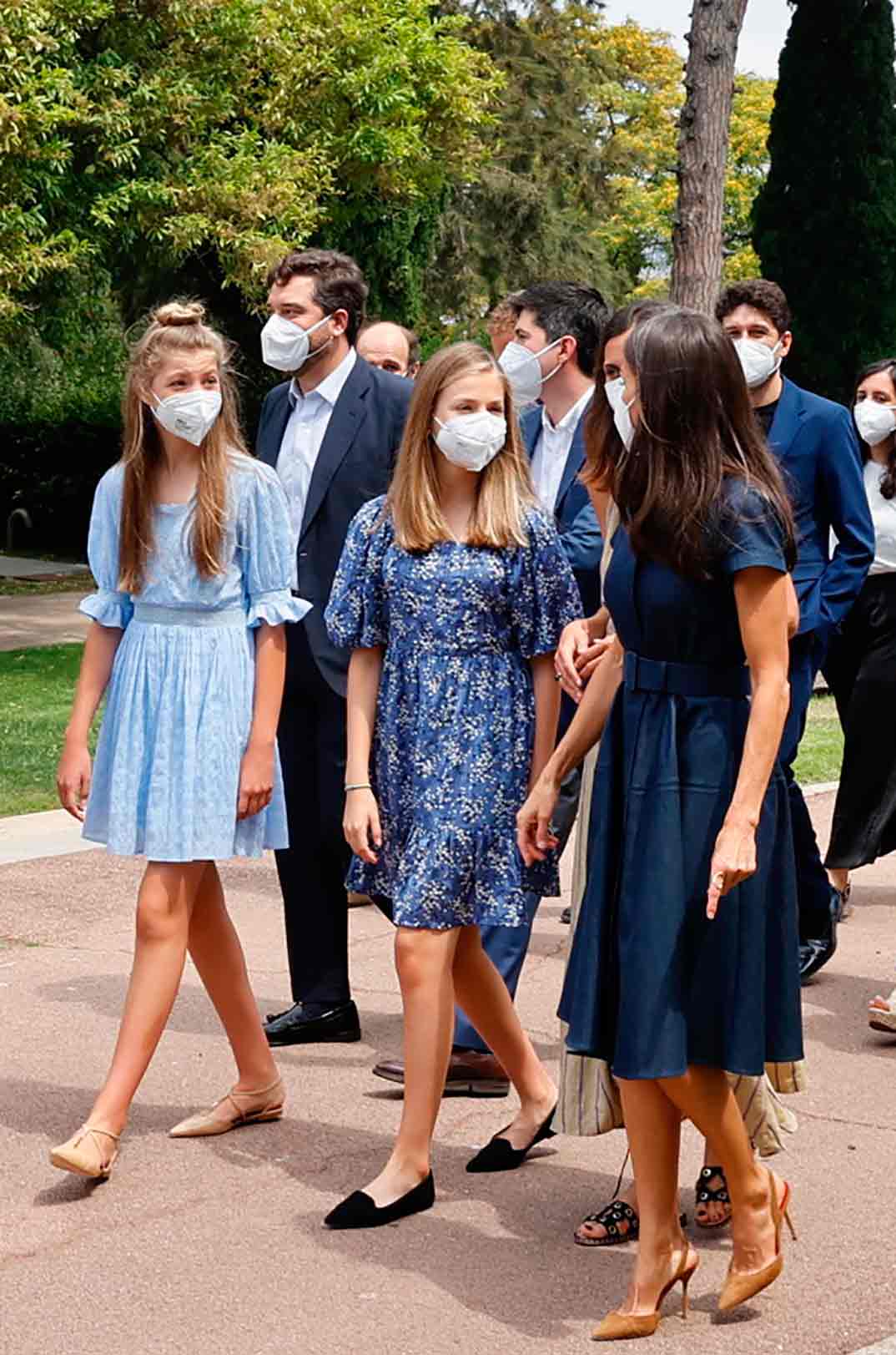 Reyes Felipe y Letizia con la Princesa Leonor e Infanta Sofía - Premios Princesa Girona © Casa Real SM El Rey