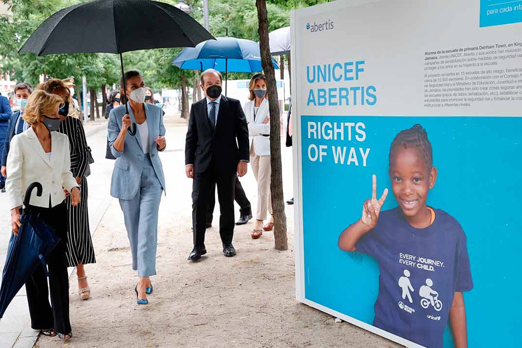 Reina Letizia - Reunión UNICEF © Casa S.M. El Rey