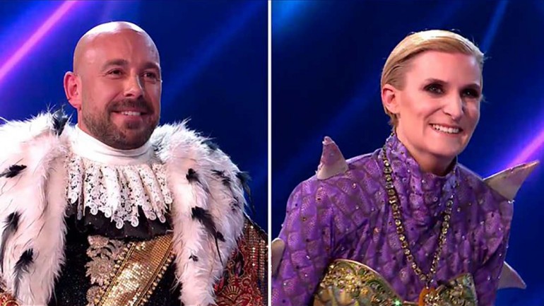 Pepe Reina y María Zurita, desenmascarados en ‘Mask Singer’