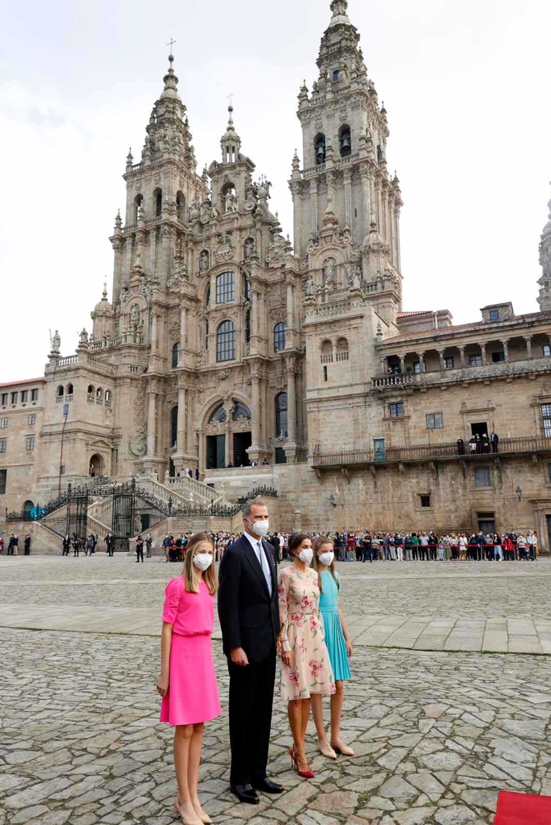 Reyes Felipe y Letizia con sus hijas Leonor y Sofía © Casa Real S.M. El Rey