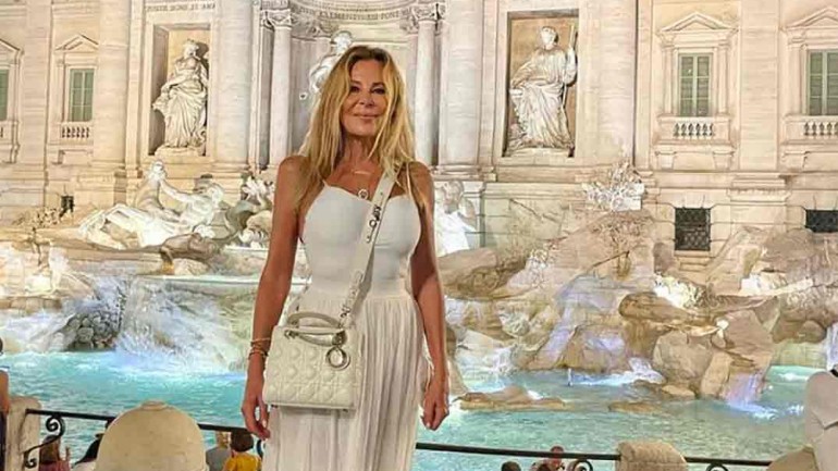 Ana Obregón visita el lugar favorito de su hijo Alex en Roma