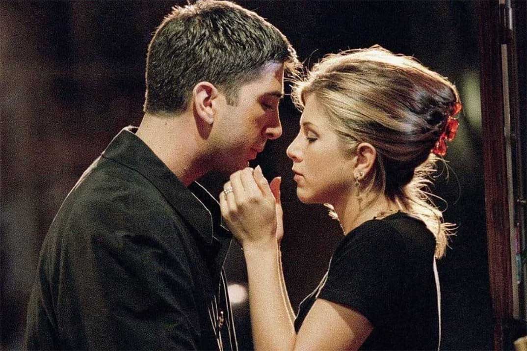 David Schwimmer y Jennifer Aniston - Friends