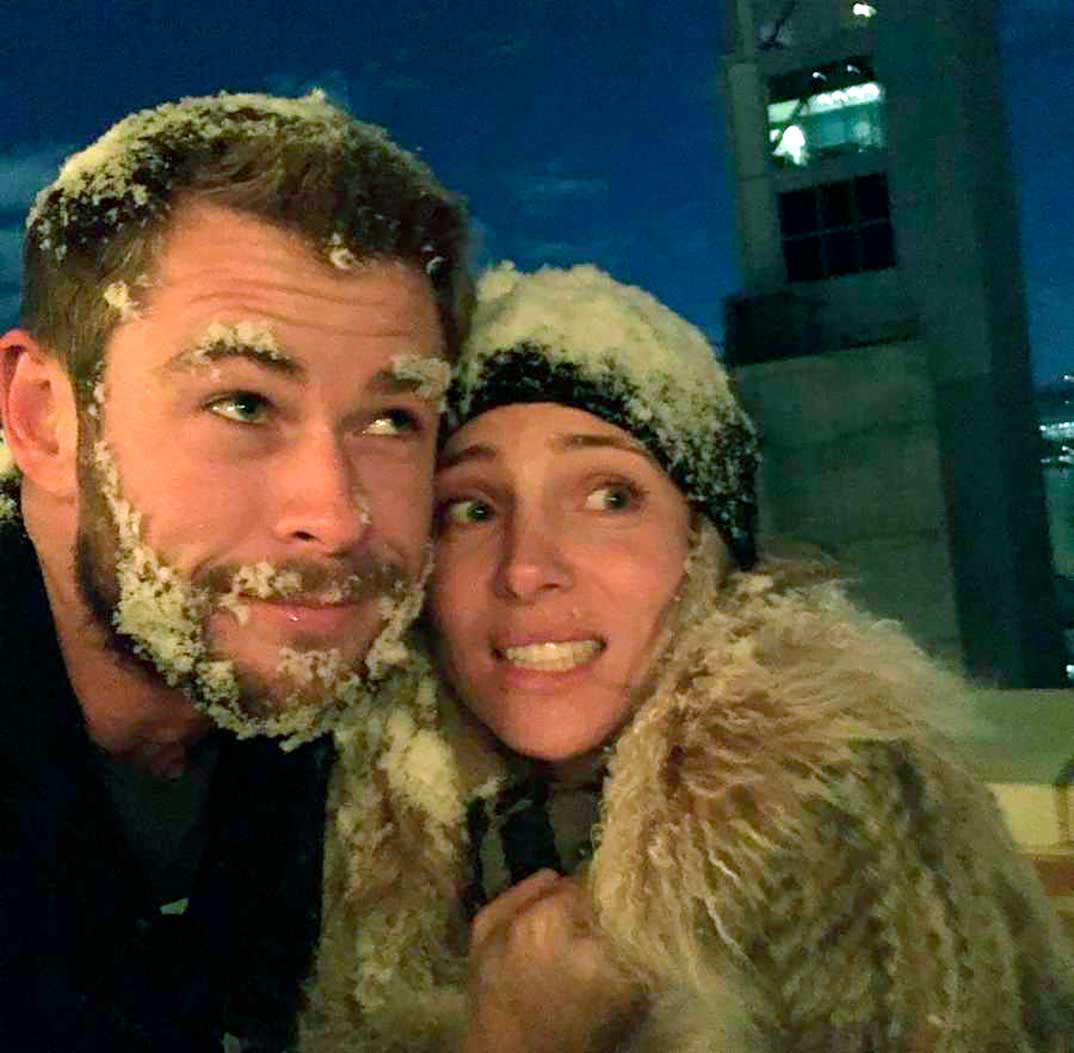 Elsa Pataky y Chris Hemsworth © Instagram