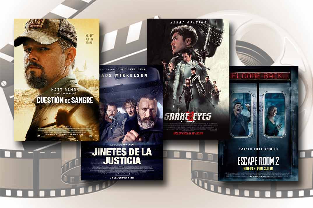 Estrenos de Cine de la Semana… 13 de Agosto 2021