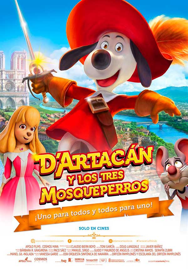 D'Artacán y los tres mosqueperros