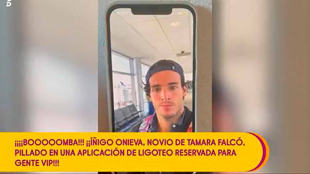 Iñigo Onieva - app para ligar © Telecinco