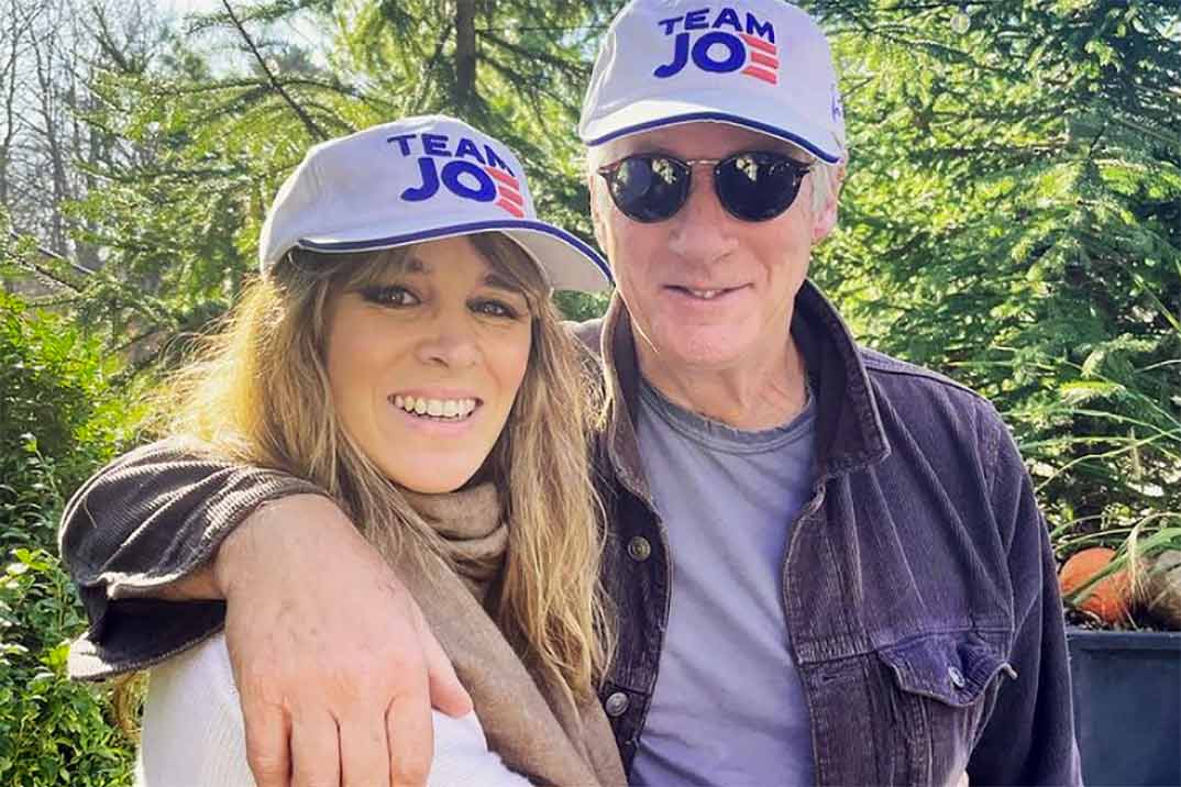 Richard Gere y Alejandra Silva © Instagram