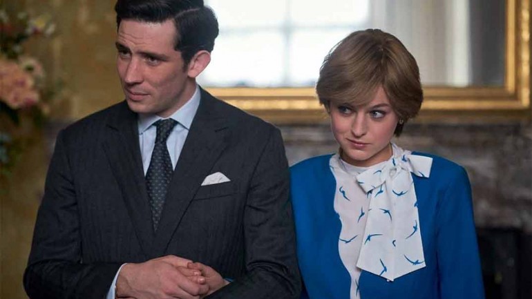 ‘The Crown’ T5: Las primeras imágenes de la nueva lady Diana y el príncipe Carlos