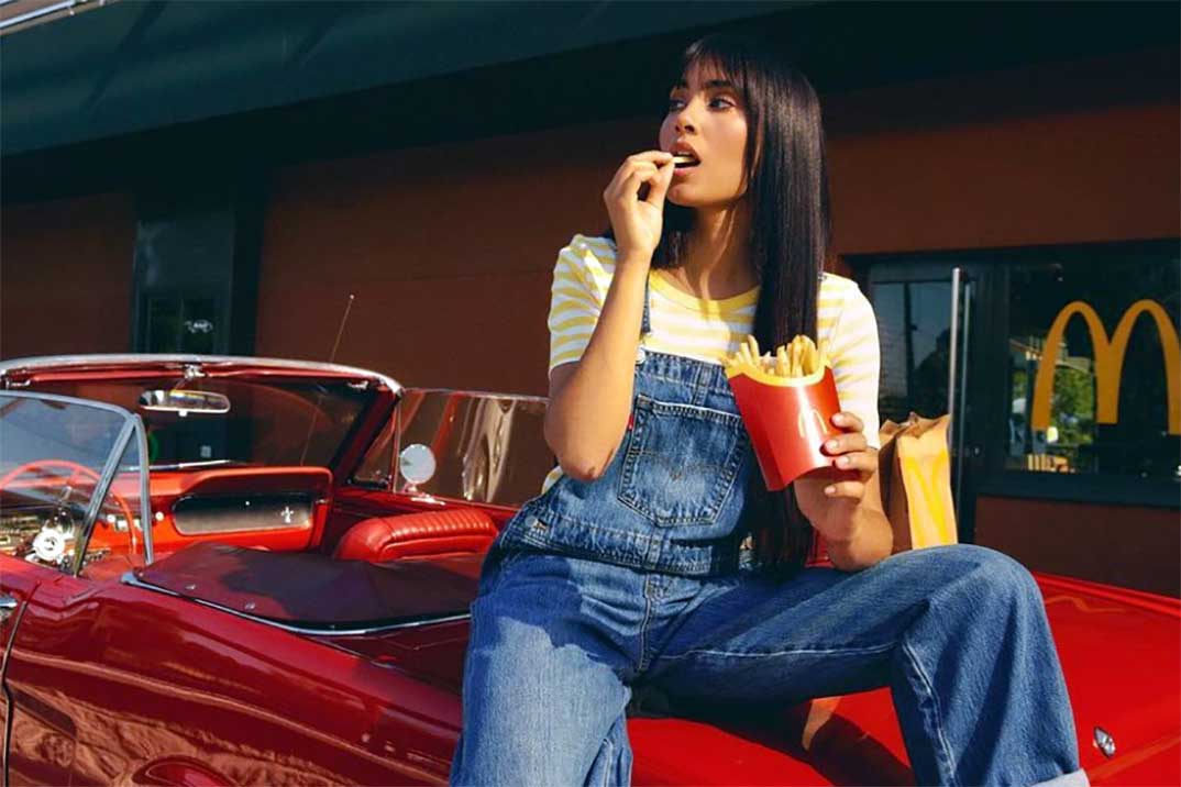 Aitana - McDonald's © Instagram